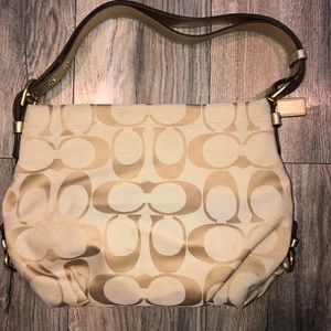 Tan Coach Bag